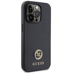 Guess GUESS GUHCP13XPS4DGPK IPHONE 13 PRO MAX 6,7" ČERNÝ/ČERNÝ PEVNÝ OBAL STRASS METAL LOGO