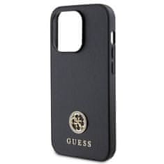 Guess GUESS GUHCP13XPS4DGPK IPHONE 13 PRO MAX 6,7" ČERNÝ/ČERNÝ PEVNÝ OBAL STRASS METAL LOGO