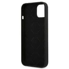 Guess GUESS GUHCP13SLS4GGBK IPHONE 13 MINI 5,4" ČERNÝ/ČERNÝ PEVNÝ OBAL SILIKONOVÉ 4G LOGO