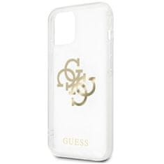 Guess GUESS GUHCP13SKS4GGO IPHONE 13 MINI 5,4" PRŮHLEDNÝ PEVNÝ OBAL 4G GOLD CHARMS COLLECTION