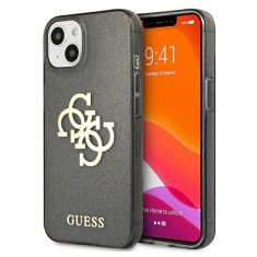 Guess GUESS GUHCP13SPCUGL4GBK IPHONE 13 MINI 5,4" ČERNÉ/ČERNÉ PEVNÉ POUZDRO GLITTER 4G BIG LOGO