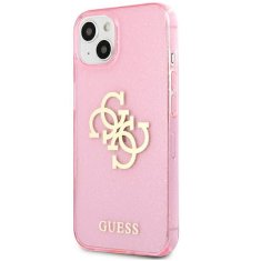 Guess GUESS GUHCP13SPCUGL4GPI IPHONE 13 MINI 5,4" RÓŻOWY/PINK HARD CASE GLITTER 4G BIG LOGO