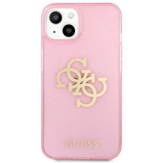 Guess GUESS GUHCP13SPCUGL4GPI IPHONE 13 MINI 5,4" RÓŻOWY/PINK HARD CASE GLITTER 4G BIG LOGO