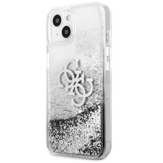 Guess GUESS GUHCP13SLG4GSI IPHONE 13 MINI 5,4" STŘÍBRNÝ/STŘÍBRNÝ PEVNÝ OBAL 4G BIG LIQUID GLITTER