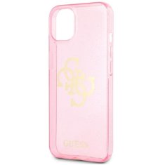 Guess GUESS GUHCP13SPCUGL4GPI IPHONE 13 MINI 5,4" RÓŻOWY/PINK HARD CASE GLITTER 4G BIG LOGO