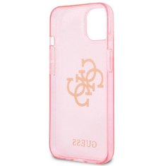 Guess GUESS GUHCP13SPCUGL4GPI IPHONE 13 MINI 5,4" RÓŻOWY/PINK HARD CASE GLITTER 4G BIG LOGO