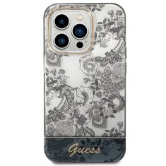 Guess GUESS GUHCP14XHGPLHG IPHONE 14 PRO MAX 6,7" ŠEDÝ/ŠEDÝ PEVNÝ OBAL PORCELAIN COLLECTION