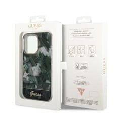 Guess GUESS GUHCP14LHGJGHA IPHONE 14 PRO 6,1" ZELENÝ/ZELENÝ PEVNÝ OBAL JUNGLE COLLECTION