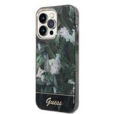 Guess GUESS GUHCP14LHGJGHA IPHONE 14 PRO 6,1" ZELENÝ/ZELENÝ PEVNÝ OBAL JUNGLE COLLECTION