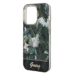 Guess GUESS GUHCP14LHGJGHA IPHONE 14 PRO 6,1" ZELENÝ/ZELENÝ PEVNÝ OBAL JUNGLE COLLECTION