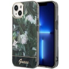 Guess GUESS GUHCP14MHGJGHA IPHONE 14 PLUS / 15 PLUS 6,7" ZELENÝ/ZELENÝ PEVNÝ OBAL JUNGLE COLLECTION