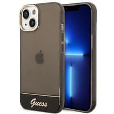 Guess GUESS GUHCP14MHGCOK IPHONE 14 PLUS / 15 PLUS 6,7" ČERNÝ/ČERNÝ PEVNÝ OBAL TRANSLUCENT