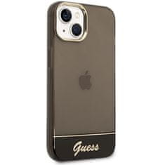 Guess GUESS GUHCP14MHGCOK IPHONE 14 PLUS / 15 PLUS 6,7" ČERNÝ/ČERNÝ PEVNÝ OBAL TRANSLUCENT