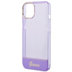 Guess GUESS GUHCP14MHGCOU IPHONE 14 PLUS / 15 PLUS 6,7" FIALOVÝ/FIALOVÝ PEVNÝ OBAL TRANSLUCENT