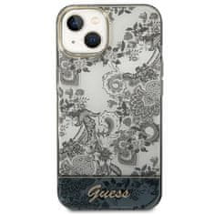 Guess GUESS GUHCP14MHGPLHG IPHONE 14 PLUS / 15 PLUS 6,7" ŠEDO/ŠEDÉ PEVNÉ POUZDRO PORCELAIN COLLECTION