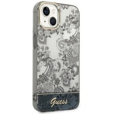 Guess GUESS GUHCP14MHGPLHG IPHONE 14 PLUS / 15 PLUS 6,7" ŠEDO/ŠEDÉ PEVNÉ POUZDRO PORCELAIN COLLECTION