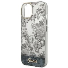 Guess GUESS GUHCP14MHGPLHG IPHONE 14 PLUS / 15 PLUS 6,7" ŠEDO/ŠEDÉ PEVNÉ POUZDRO PORCELAIN COLLECTION