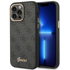 Guess GUESS GUHCP14XHG4SHK IPHONE 14 PRO MAX 6,7" ČERNÝ/ČERNÝ PEVNÝ OBAL 4G VINTAGE GOLD LOGO