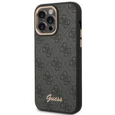 Guess GUESS GUHCP14XHG4SHK IPHONE 14 PRO MAX 6,7" ČERNÝ/ČERNÝ PEVNÝ OBAL 4G VINTAGE GOLD LOGO