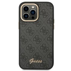 Guess GUESS GUHCP14XHG4SHK IPHONE 14 PRO MAX 6,7" ČERNÝ/ČERNÝ PEVNÝ OBAL 4G VINTAGE GOLD LOGO