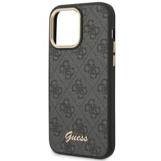 Guess GUESS GUHCP14XHG4SHK IPHONE 14 PRO MAX 6,7" ČERNÝ/ČERNÝ PEVNÝ OBAL 4G VINTAGE GOLD LOGO