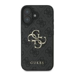 Guess GUESS GUHCP16S4GMGGR IPHONE 16 6,1" ČERNÝ/ČERNÝ PEVNÝ OBAL 4G VELKÉ LOGO