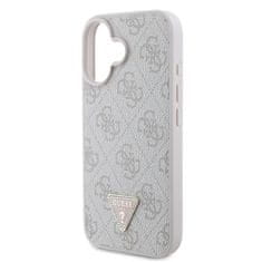 Guess GUESS GUHCP16SP4TDSCPP IPHONE 16 6,1" RŮŽOVÉ/RŮŽOVÉ PEVNÉ POUZDRO KOŽENÉ KOVOVÉ LOGO STRASS CROSSBODY