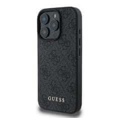 Guess GUESS GUHCP16XG4GFGR IPHONE 16 PRO MAX 6,9" ČERNÝ/ČERNÝ PEVNÝ OBAL 4G CLASSIC