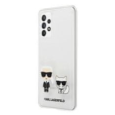 Karl Lagerfeld KARL LAGERFELD KLHCA72CKTR A72 A725 PEVNÝ KUFR TRANSPARENT KARL & CHOUPETTE