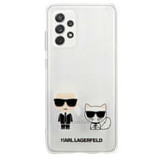 Karl Lagerfeld KARL LAGERFELD KLHCA72CKTR A72 A725 PEVNÝ KUFR TRANSPARENT KARL & CHOUPETTE