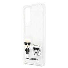 Karl Lagerfeld KARL LAGERFELD KLHCA72CKTR A72 A725 PEVNÝ KUFR TRANSPARENT KARL & CHOUPETTE