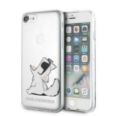 Karl Lagerfeld KARL LAGERFELD KLHCI8CFNRC IPHONE 7/8 SE 2020 / SE 2022 PEVNÉ POUZDRO PRŮHLEDNÉ CHOUPETTE FUN