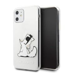 Karl Lagerfeld KARL LAGERFELD KLHCN61CFNRC IPHONE 11 6,1" / XR PEVNÉ POUZDRO PRŮHLEDNÉ CHOUPETTE FUN