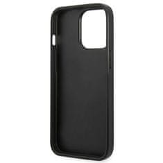 Karl Lagerfeld KARL LAGERFELD KLHCP13LSFMP2DG IPHONE 13 PRO / 13 6,1" PEVNÉ POUZDRO STŘÍBRNÁ/STŘÍBRNÁ PLAKETA SAFFIANO