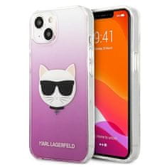 Karl Lagerfeld KARL LAGERFELD KLHCP13SCTRP IPHONE 13 MINI 5,4" PEVNÉ POUZDRO RŮŽOVÉ/RŮŽOVÉ CHOUPETTE HEAD