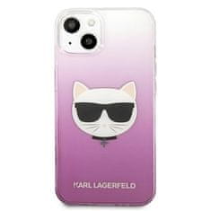 Karl Lagerfeld KARL LAGERFELD KLHCP13SCTRP IPHONE 13 MINI 5,4" PEVNÉ POUZDRO RŮŽOVÉ/RŮŽOVÉ CHOUPETTE HEAD