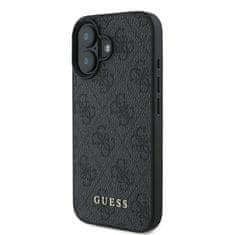 Guess GUESS GUHCP16MG4GFGR IPHONE 16 PLUS 6,7" ČERNÝ/ČERNÝ PEVNÝ OBAL 4G CLASSIC