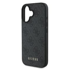 Guess GUESS GUHCP16MG4GFGR IPHONE 16 PLUS 6,7" ČERNÝ/ČERNÝ PEVNÝ OBAL 4G CLASSIC