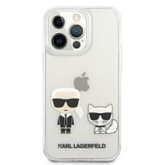 Karl Lagerfeld KARL LAGERFELD KLHCP13XCKTR PEVNÝ OBAL PRO IPHONE 13 PRO MAX 6,7" TRANSPARENT KARL & CHOUPETTE