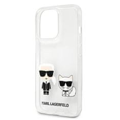 Karl Lagerfeld KARL LAGERFELD KLHCP13XCKTR PEVNÝ OBAL PRO IPHONE 13 PRO MAX 6,7" TRANSPARENT KARL & CHOUPETTE