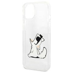 Karl Lagerfeld KARL LAGERFELD KLHCP14MCFNRC IPHONE 14 PLUS / 15 PLUS 6,7" PEVNÉ POUZDRO PRŮHLEDNÉ CHOUPETTE FUN