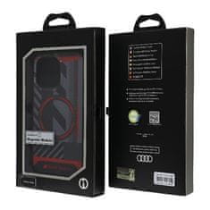 Audi AUDI IML SPORT MAGSAFE CASE IPHONE 13 PRO / 13 6,1" ČERNÝ/ČERNÝ PEVNÝ OBAL AU-IMLMIP13P-RSQ/D2-BK