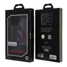 Audi AUDI IML SPORT MAGSAFE CASE IPHONE 14 PRO MAX 6,7" ČERNÝ/ČERNÝ PEVNÝ OBAL AU-IMLMIP14PM-RSQ/D2-BK