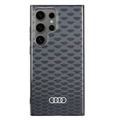 Audi VZOR ŠITÍ AUDI IML POUZDRO MAGSAFE S24 ULTRA S928 ČERNO/ČERNÉ PEVNÉ POUZDRO AU-IMLMS24U-Q5/D3-BK