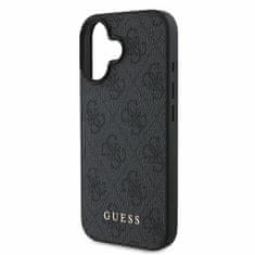 Guess GUESS GUHCP16SG4GFGR IPHONE 16 6,1" ČERNÝ/ČERNÝ PEVNÝ OBAL 4G CLASSIC