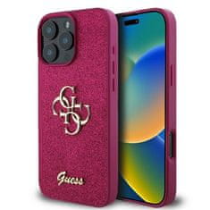 Guess GUESS GUHCP16XHG4SGU IPHONE 16 PRO MAX 6,9" FIALOVÝ/LPURPUROVÝ PEVNÝ OBAL FIXED GLITTER BIG 4G