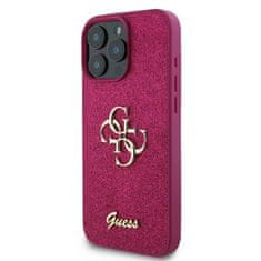 Guess GUESS GUHCP16XHG4SGU IPHONE 16 PRO MAX 6,9" FIALOVÝ/LPURPUROVÝ PEVNÝ OBAL FIXED GLITTER BIG 4G