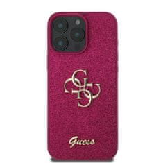 Guess GUESS GUHCP16XHG4SGU IPHONE 16 PRO MAX 6,9" FIALOVÝ/LPURPUROVÝ PEVNÝ OBAL FIXED GLITTER BIG 4G