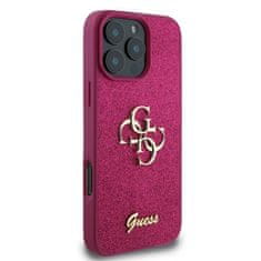 Guess GUESS GUHCP16XHG4SGU IPHONE 16 PRO MAX 6,9" FIALOVÝ/LPURPUROVÝ PEVNÝ OBAL FIXED GLITTER BIG 4G