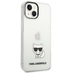 Karl Lagerfeld KARL LAGERFELD KLHCP14MCTTR IPHONE 14 PLUS / 15 PLUS 6,7" PEVNÉ POUZDRO PRŮHLEDNÉ TĚLO CHOUPETTE